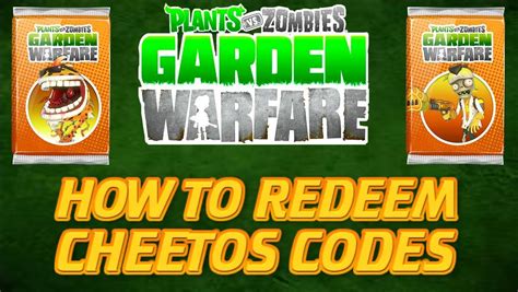 Exclusive PvZ Garden Warfare 2 Codes