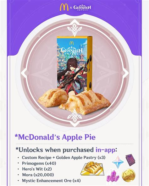 Exclusive Rewards from Genshin McDonald's Codes