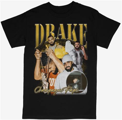 Exclusive Styles: A Timeline of Drake's Concert T-Shirt Designs