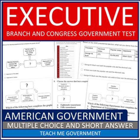 Executive Branch Test And Answers Multiple Choice Epub