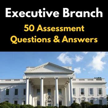 Executive Branch Test Answers Kindle Editon