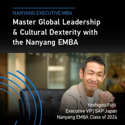 Executive MBA Singapore: Elevate Your Leadership Impact in the Global Business Arena