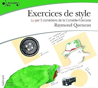 Exercices De Style French Edition Doc