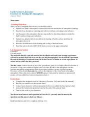 Exercise 13 Atmospheric Heating Answers PDF