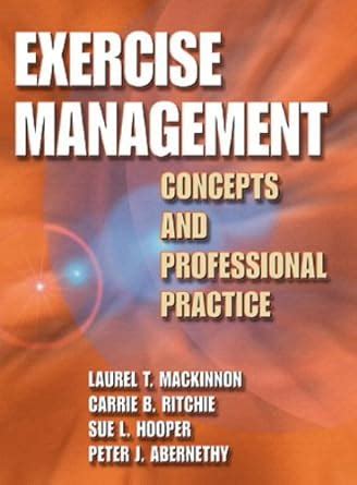 Exercise Management Concepts and Professional Practice PDF