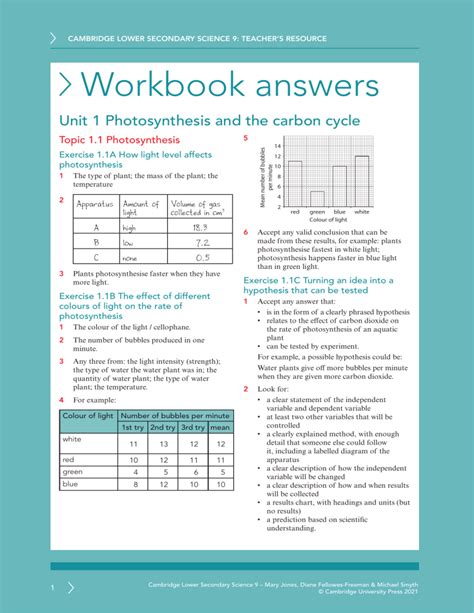 Exercise Science Workbook Answers Doc