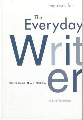 Exercises for the Everyday Writer A Brief Reference PDF