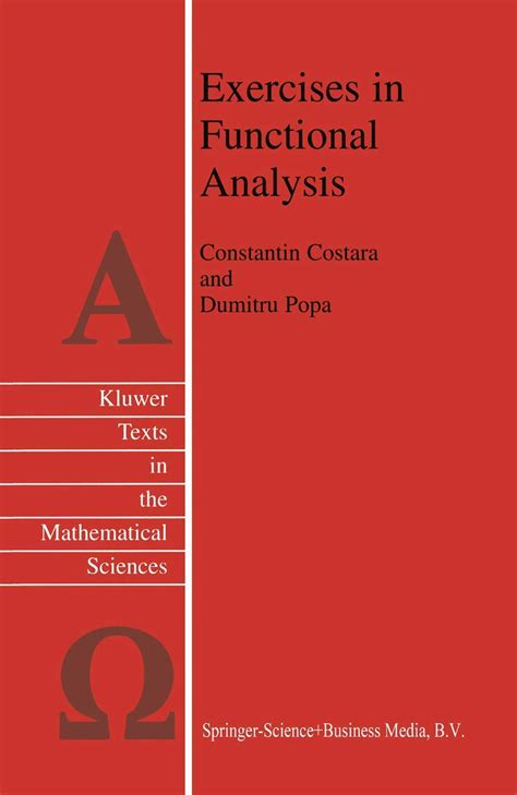 Exercises in Functional Analysis 1st Edition PDF