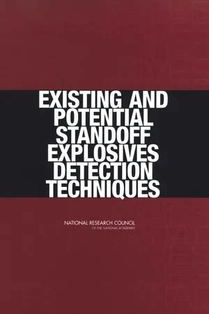 Existing and Potential Standoff Explosives Detection Techniques PDF