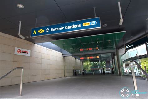 Exit A of Botanic Gardens MRT Station: An Oasis in the City