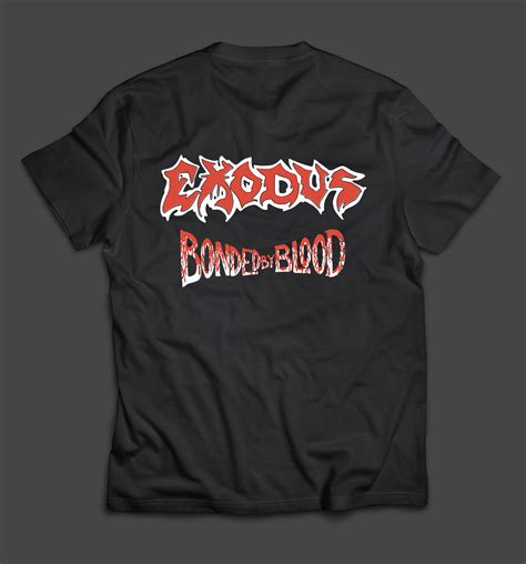 Exodus Bonded by Blood Shirt: A Symbol of Unity and Strength