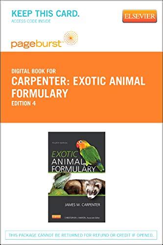 Exotic birds formulary Ebook Kindle Editon