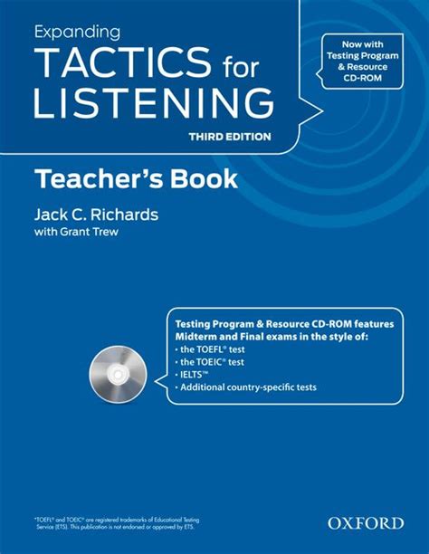 Expanding Tactics for Listening Teacher s Book with Audio CD Reader