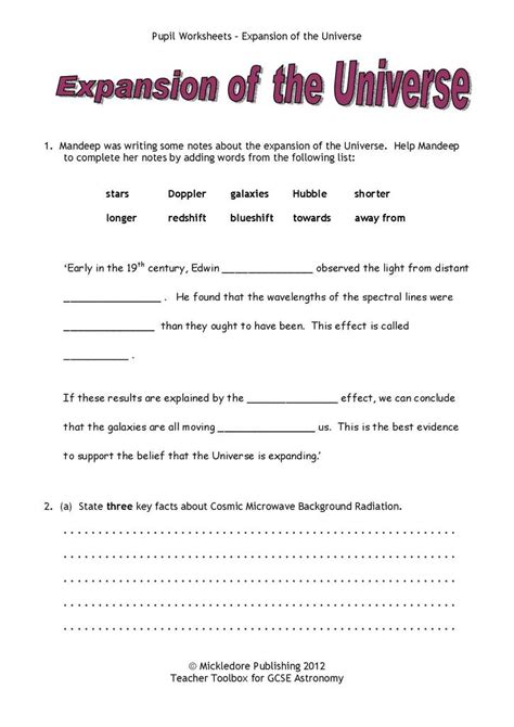 Expanding Universe Guided And Study Answer Key Reader