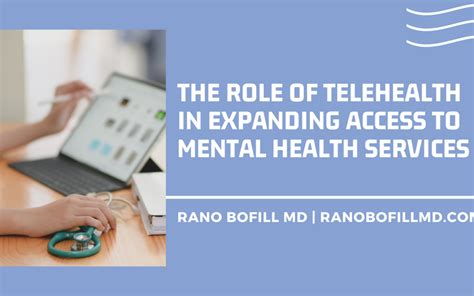 Expanding access to mental health services: