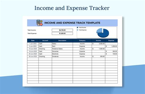 Expense Income Template