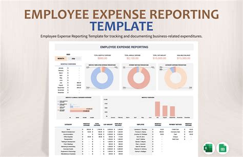Expense Reporting Template