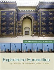 Experience Humanities Beginnings through the Renaissance Vol. 1 8th Edition Reader