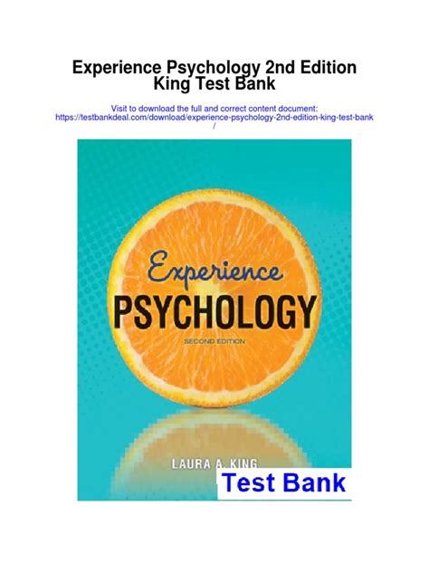 Experience Psychology 2nd Edition Ebook Pdf Ebook Epub