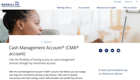 Experience the Benefits: Why the Merrill Cash Management Account Matters