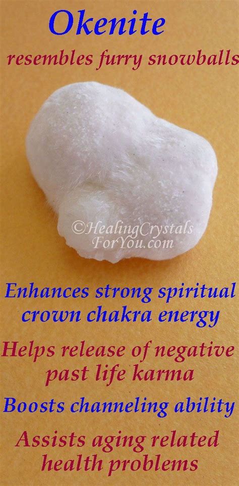 Experience the Cosmic Embrace of Okenite: A Crystal of Divine Connection and Spiritual Growth