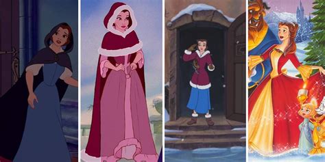 Experience the Enchantment of Christmas with Disney's Belle's Festive Gown