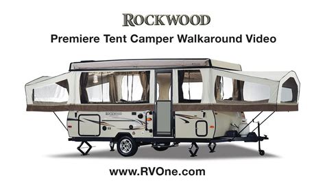 Experience the Unmatched Comfort and Adventure of the Rockwood Premier Tent Trailer