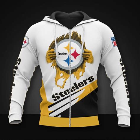 Experience the Unstoppable Spirit: Pittsburgh Steelers Hoodies for Men