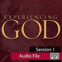 Experiencing God Audio Study Doc