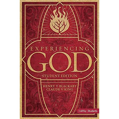 Experiencing God Knowing and Doing the Will of God Student Edition PDF