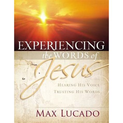 Experiencing the Words of Jesus: Trusting His Voice PDF