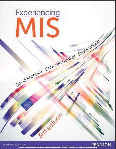 Experiencing.MIS.3rd.Edition Ebook Kindle Editon