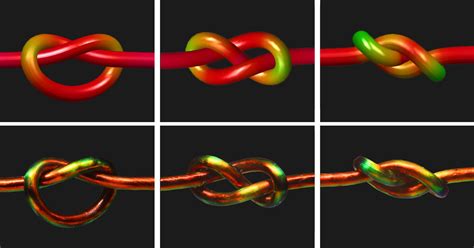 Experiment with Different Knots: