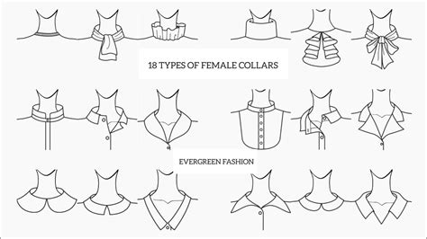 Experiment with different collar styles: