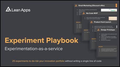 Experiment with different playbooks: