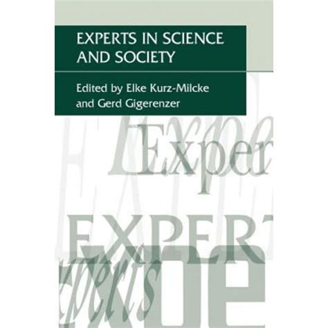 Experts in Science and Society PDF