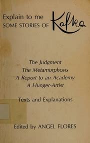 Explain to Me Some Stories of Kafka Complete Texts With Explanations Doc