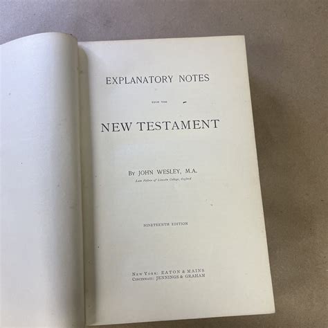 Explanatory Notes Upon the New Testament Kindle Editon