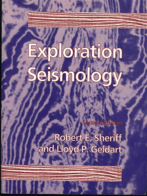 Exploration Seismology Solution Sheriff Epub