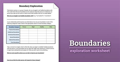 Exploration of Boundaries: