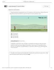 Explore Learning Golf Range Answers Reader