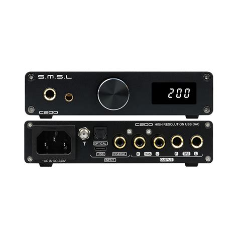 Explore the Cutting-Edge: SMSL C200 DAC with Unrivaled 352 kHz Audio Playback