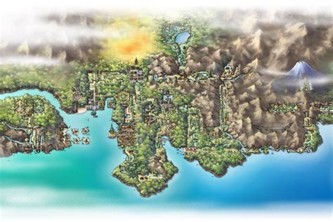 Explore the Interconnected Landscapes: A Comprehensive Kanto and Johto Map