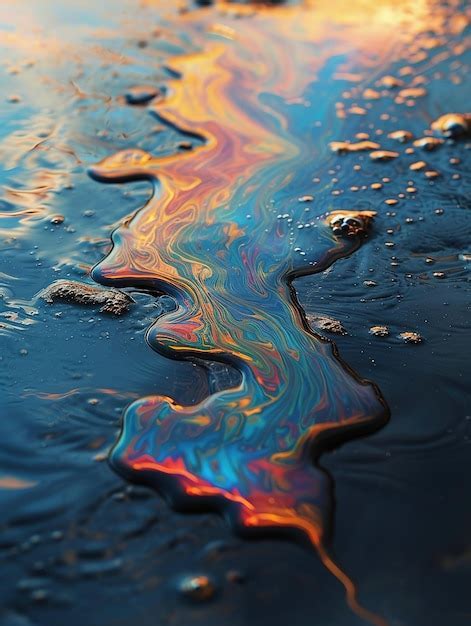 Explore the Mesmerizing World of Oil Slick Colors