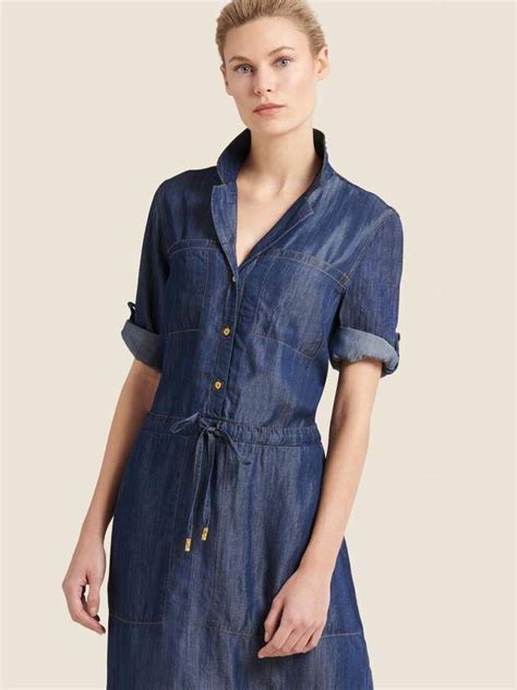 Explore the Timeless Appeal of Midi Denim Shirt Dresses for Women