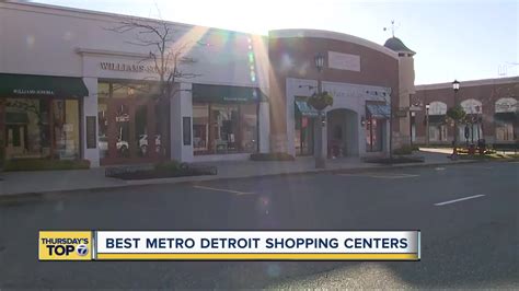 Explore the Top Shopping Outlets in Detroit