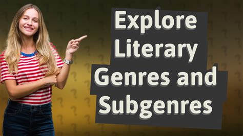 Explore the different genres and subgenres.