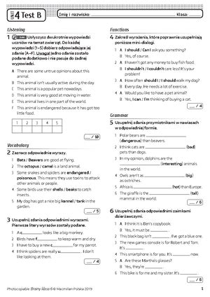 Explorer 3 Unit 6 Answer PDF