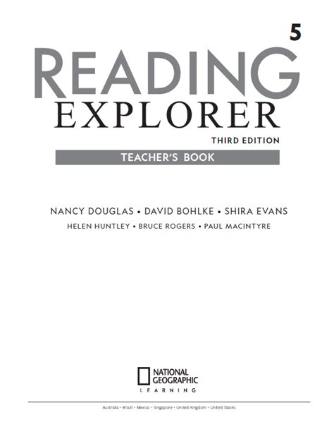 Explorer 5 Answer Key By Nancy Douglas Epub