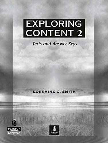 Exploring Content 1 Tests And Answer Keys Reader